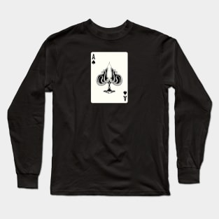 Kraken of Spades Long Sleeve T-Shirt